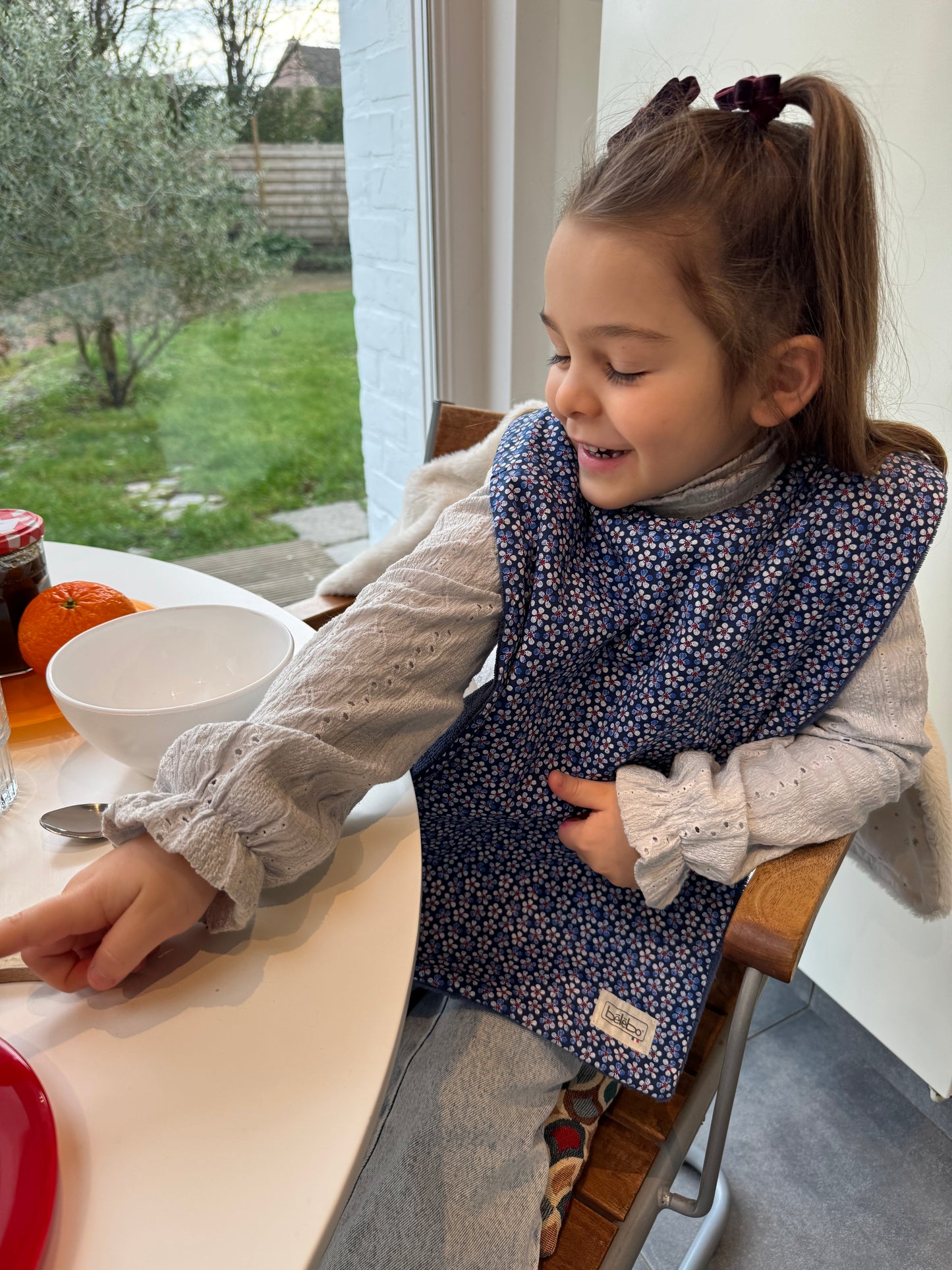 Pâquerettes au coeur rouge