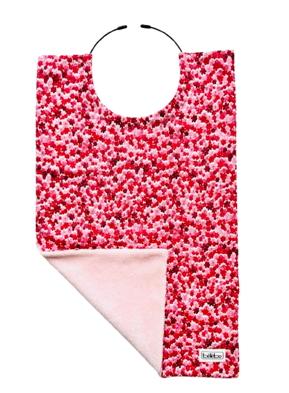 Mini fleurs roses rouges