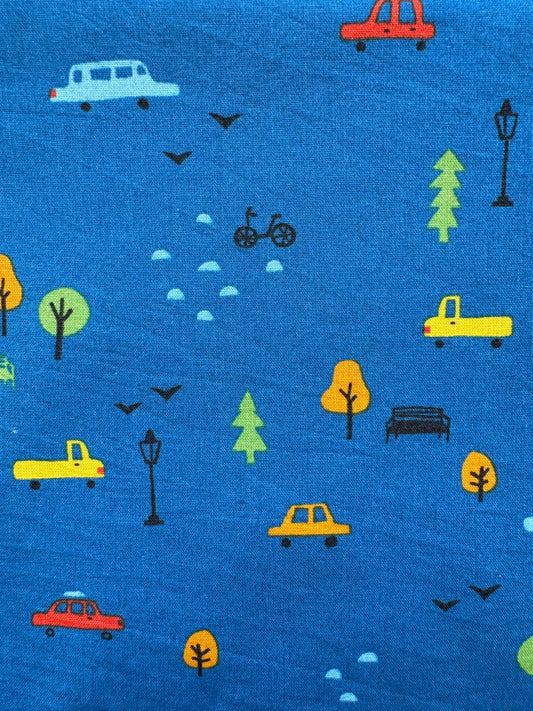 Bavoir Ado/Enfant City Bleu